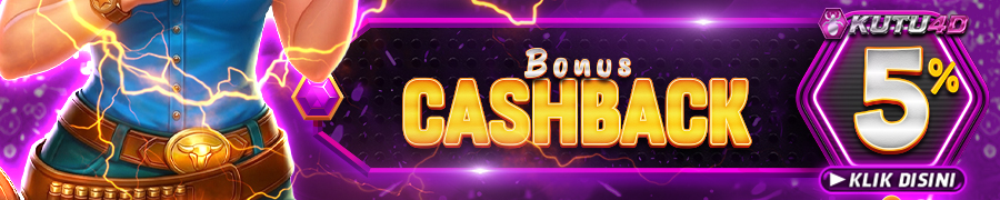 BONUS CASHBACK 5%